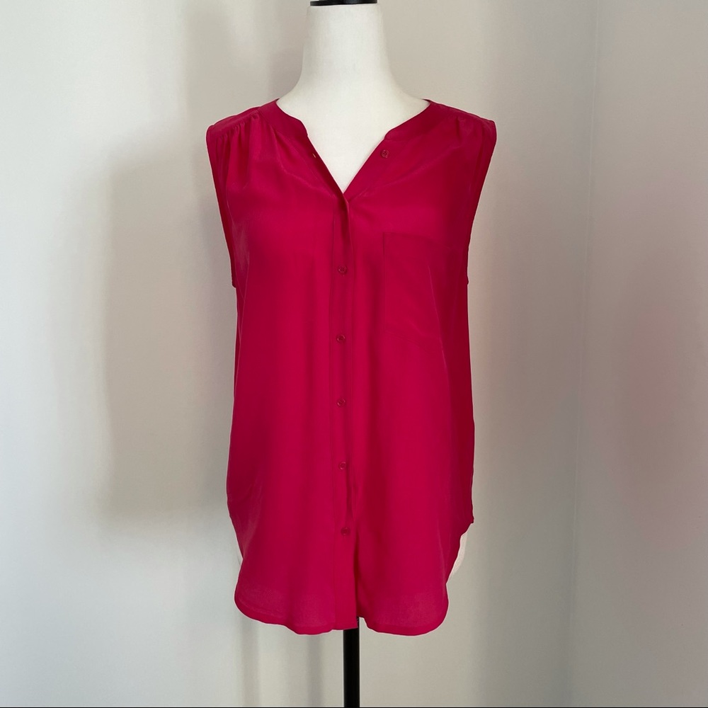 Joie silk sleeveless blouse